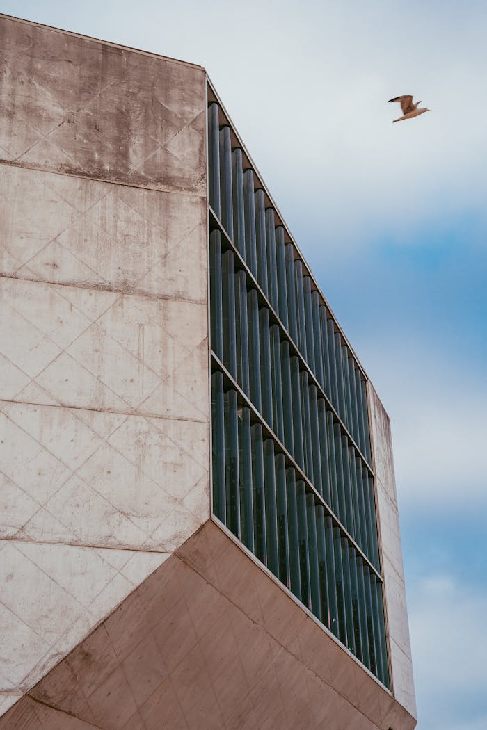 Windows of the Casa da Música, Porto, Portugal